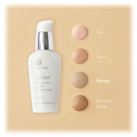 nu skin tinted moisturizer swatches.